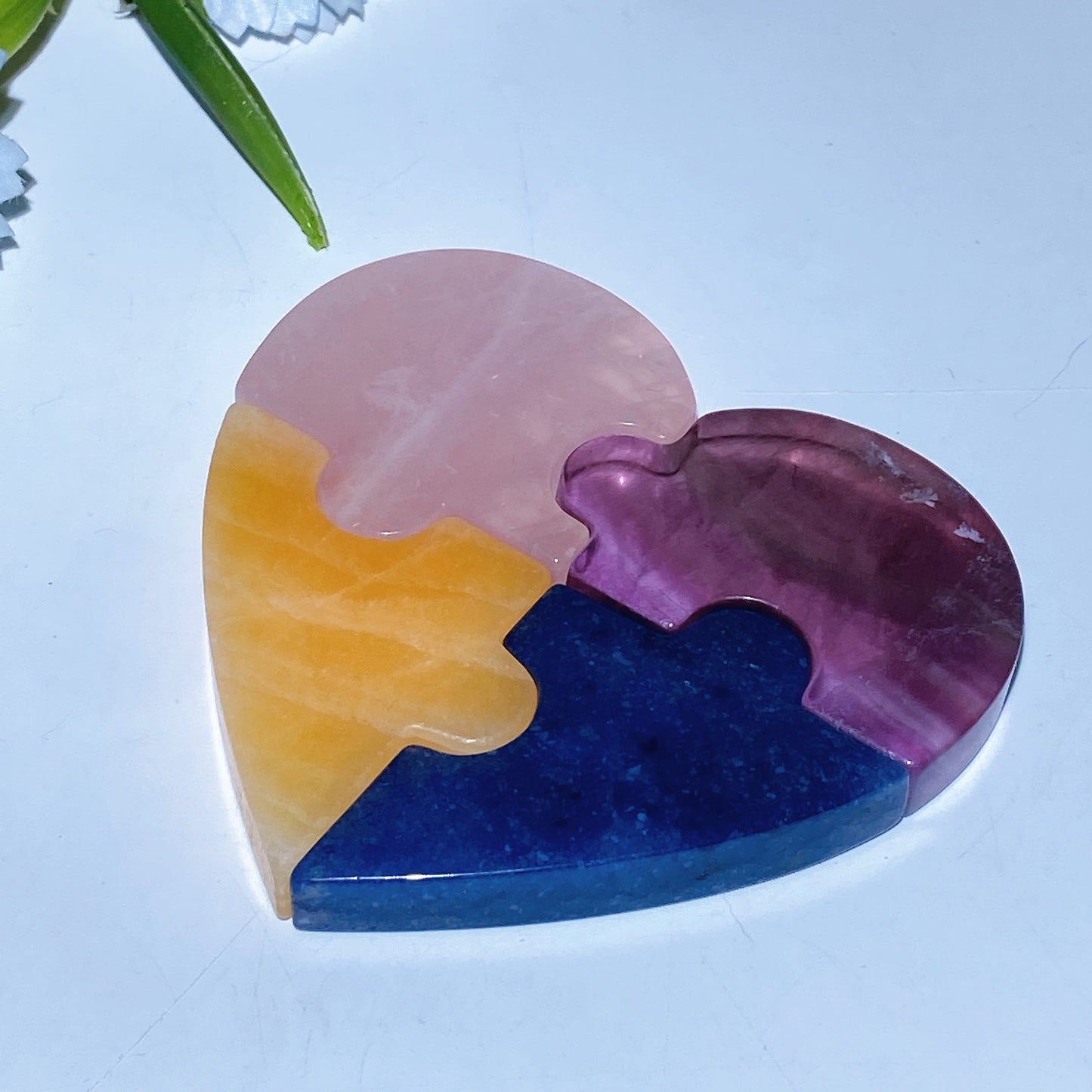 10cm Crystal Heart Carving Crystal Healing Bulk Wholesale