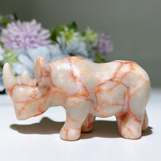 2.8" Crystal Dinosaur Carving Crystal Healing Bulk Wholesale