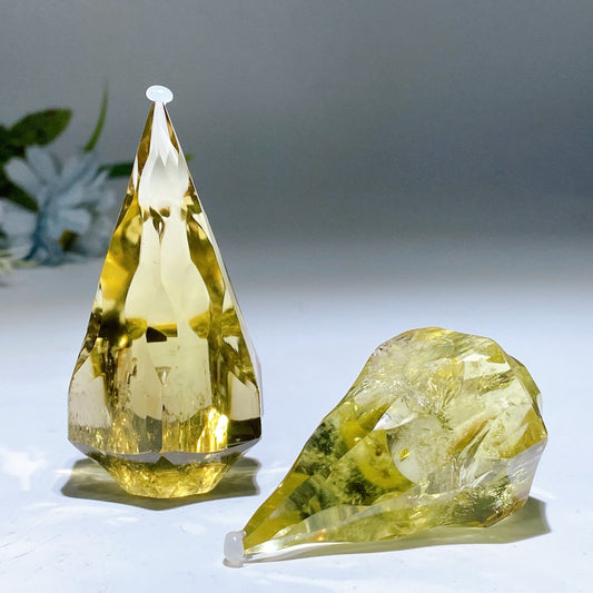 2.5"-3.0" Citrine Tower Carving Crystal Healing Bulk Wholesale