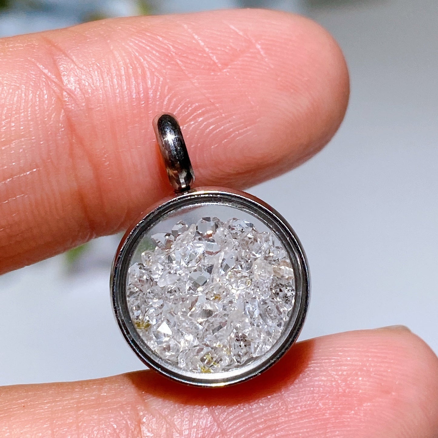 Herkimer Diamond Pendant Crystal Healing Bulk Wholesale