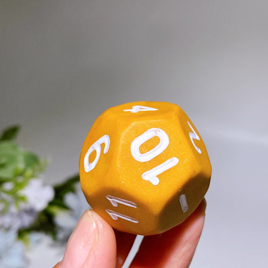 35mm Crystal 10 Faces Dice Carving Crystal Healing Bulk Wholesale