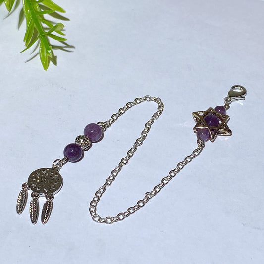 25cm Crystal Pendulum Crystal Healing Bulk Wholesale