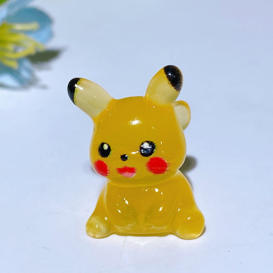 Luminous Pikachu Carving Crystal Healing Bulk Wholesale