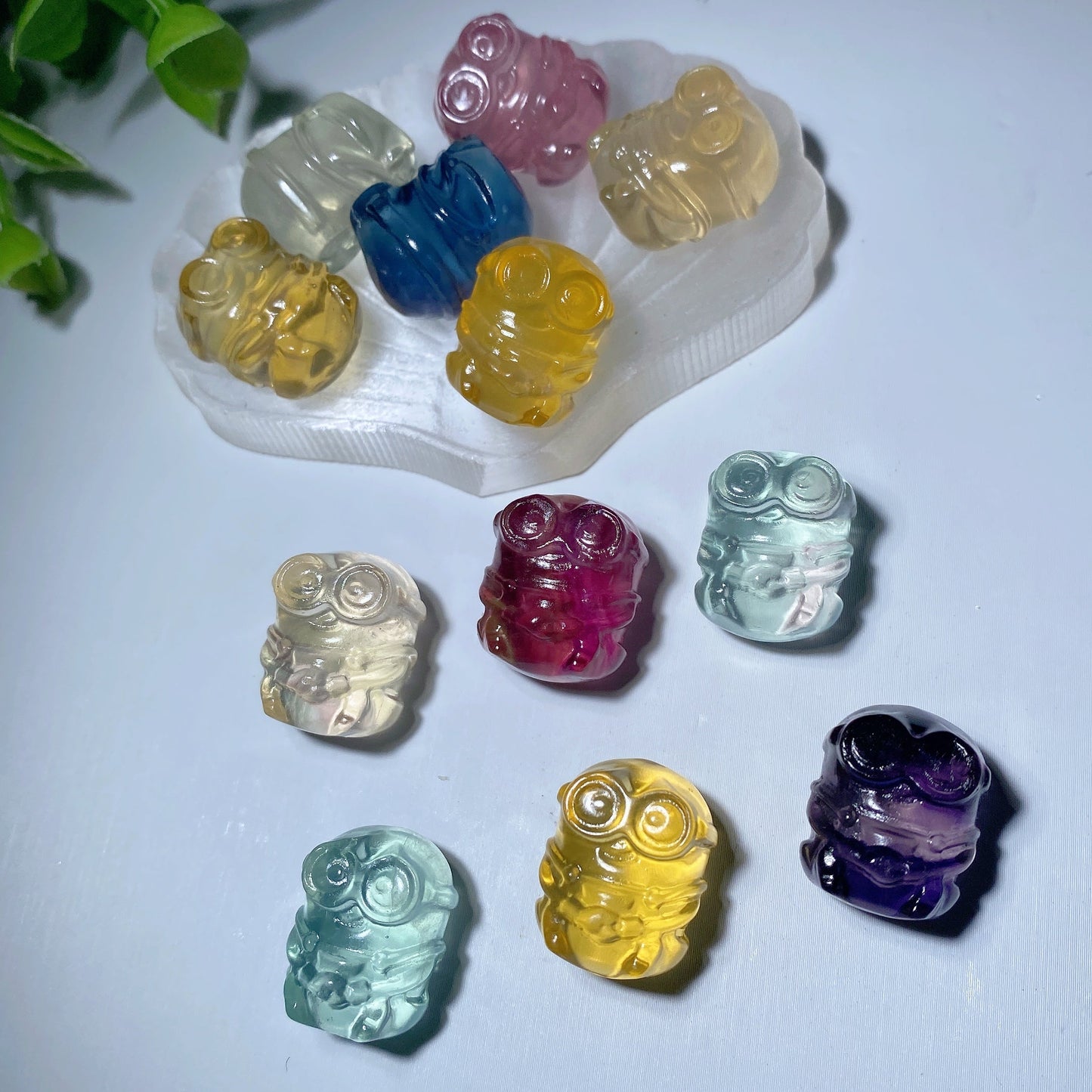 Mixed Fluorite Mini Cartoon Charactor Bulk Wholesale