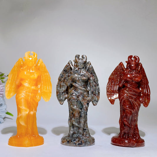 4.7" Crystal Lilith Carving Crystal Healing Bulk Wholesale