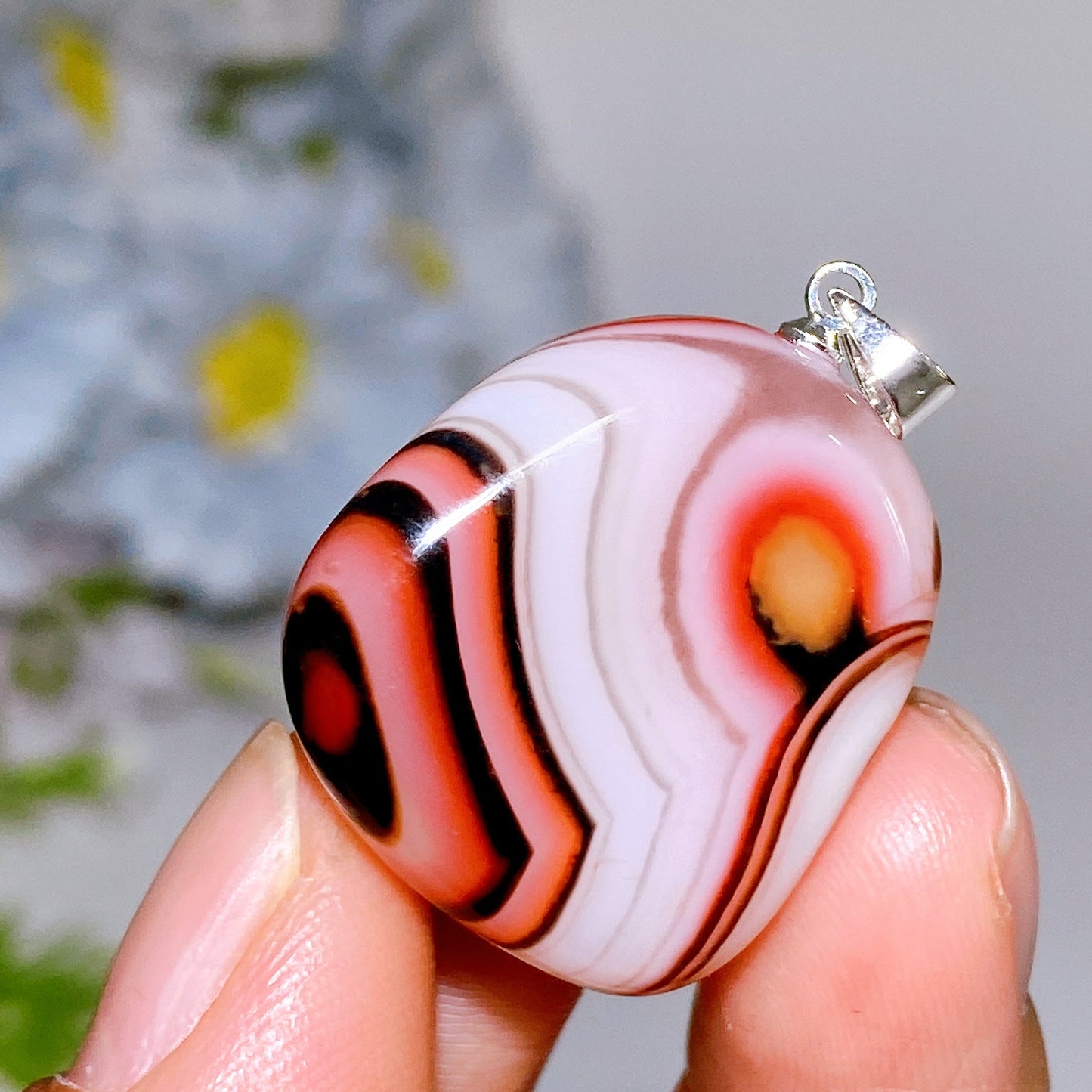 1.0"-1.8" Sardonyx Tumble Pendant Crystal Healing Bulk Wholesale