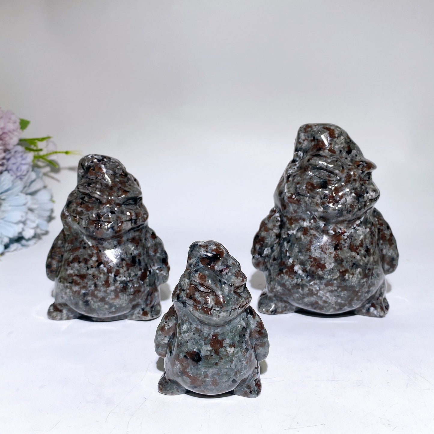 2.7"-4.6" Yooperlite Oogei Boogei Carving Crystal Healing Bulk Wholesale