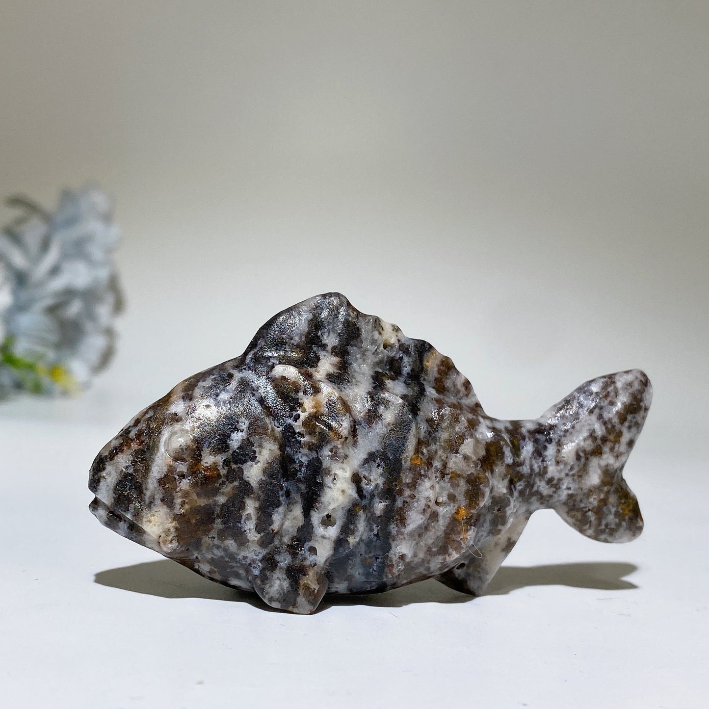 3.1" Crystal Fish Carving Crystal Healing Bulk Wholesale