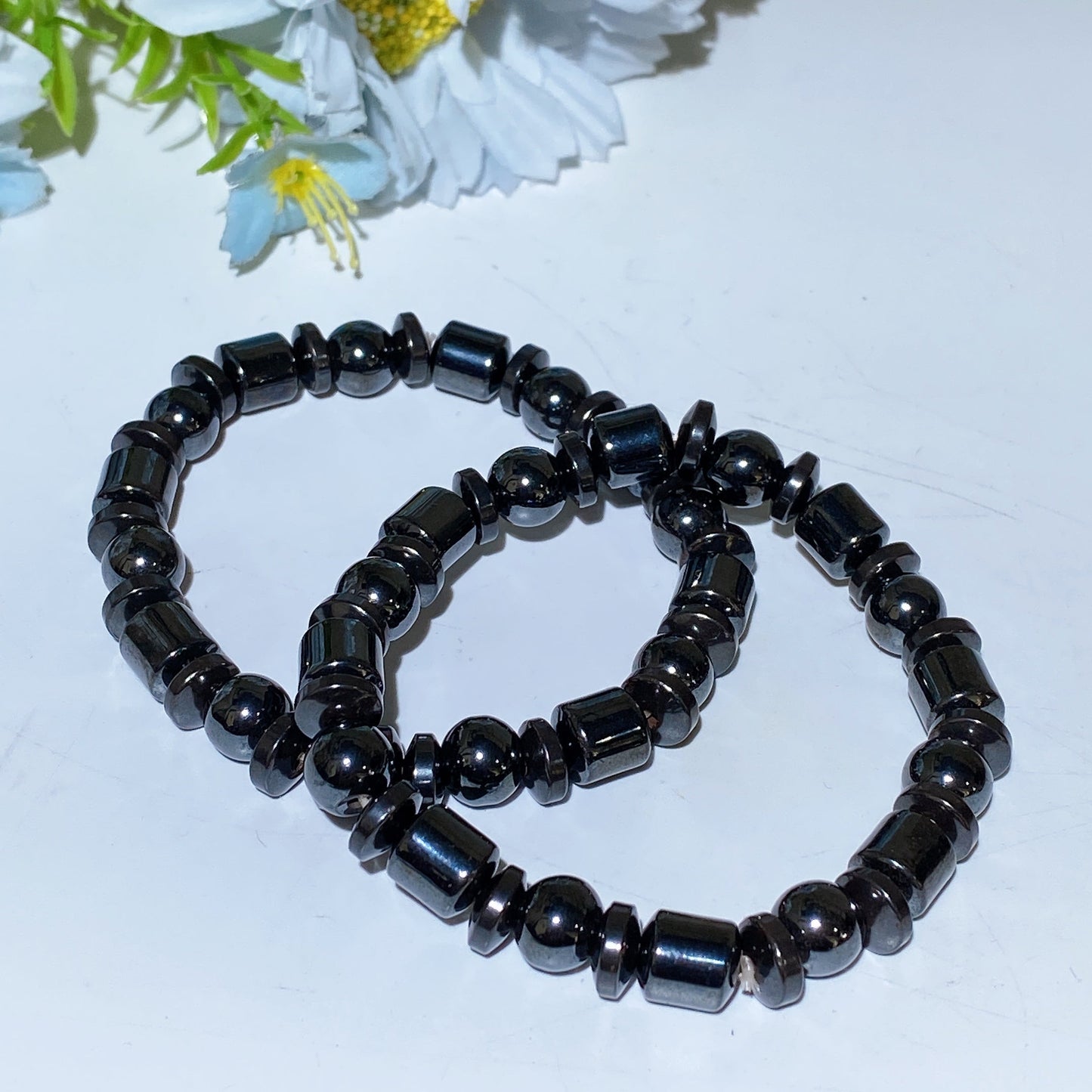 8mm Magnet Barrel Bracelet Crystal Healing Bulk Wholesale