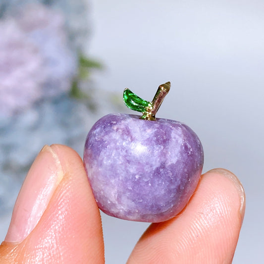 20mm Crystal Apple Fruit Pendant Crystal Healing Bulk Wholesale