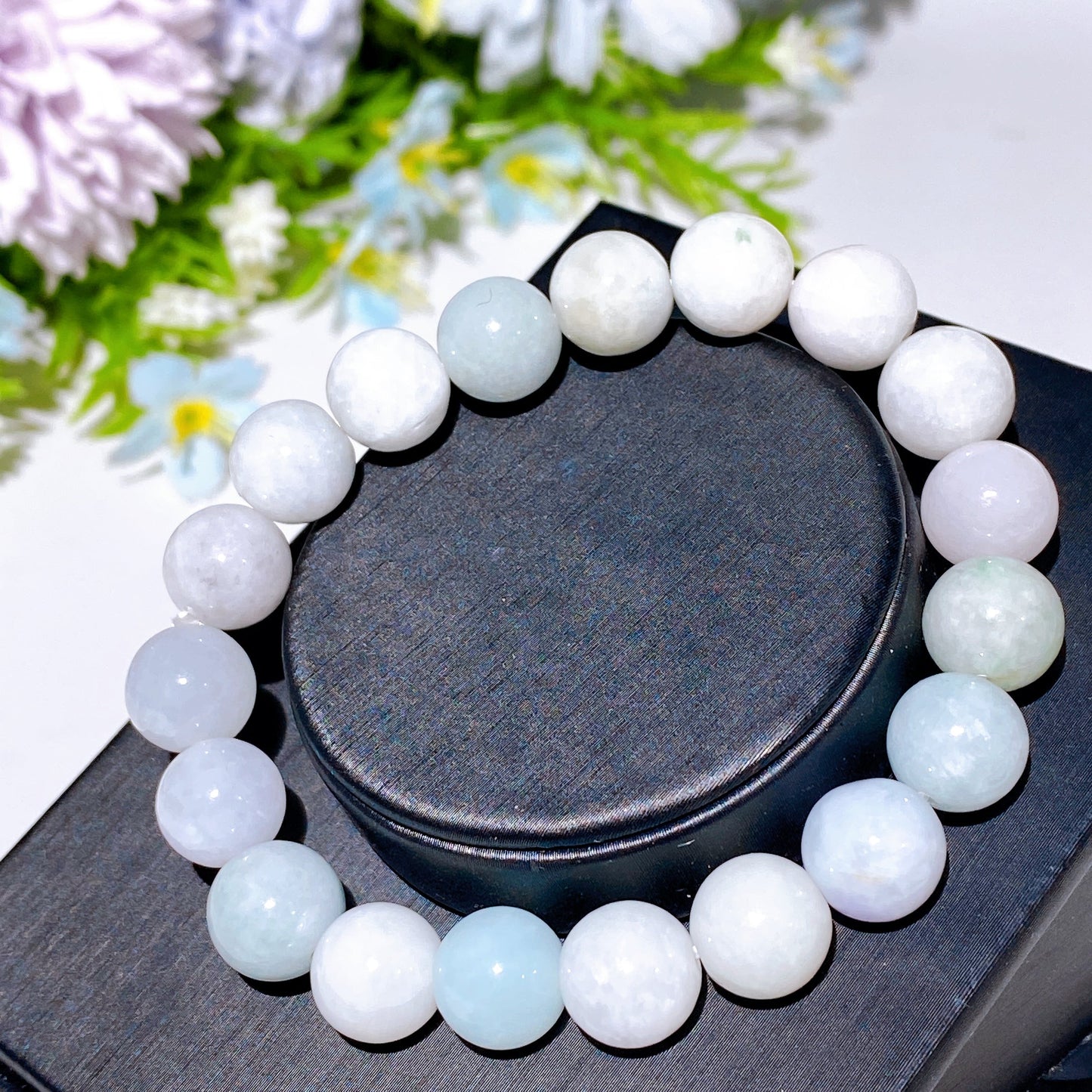 8-10mm Lucky Jade Bracelet Crystal Healing Bulk Wholesale