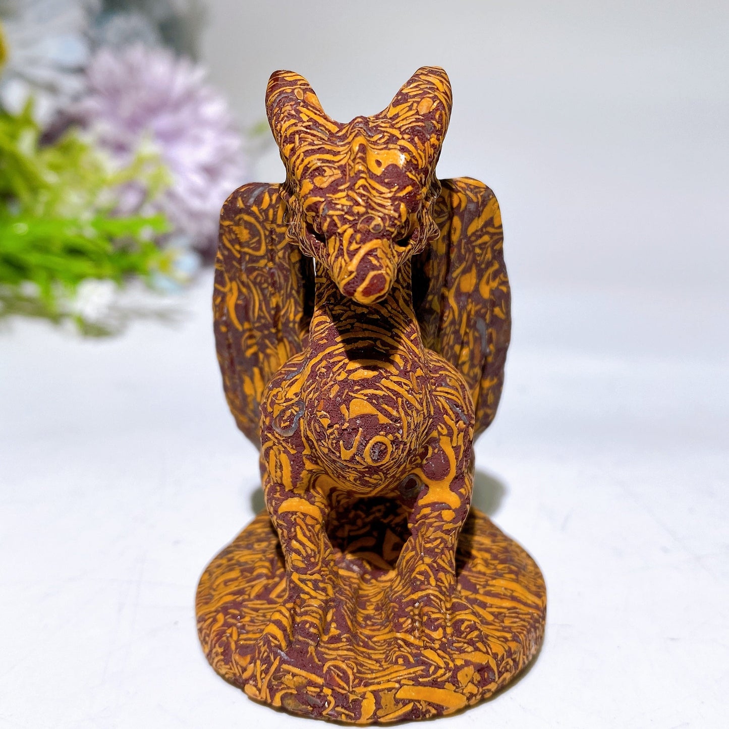 2.6" Crystal Dragon Carving Crystal Healing Bulk Wholesale