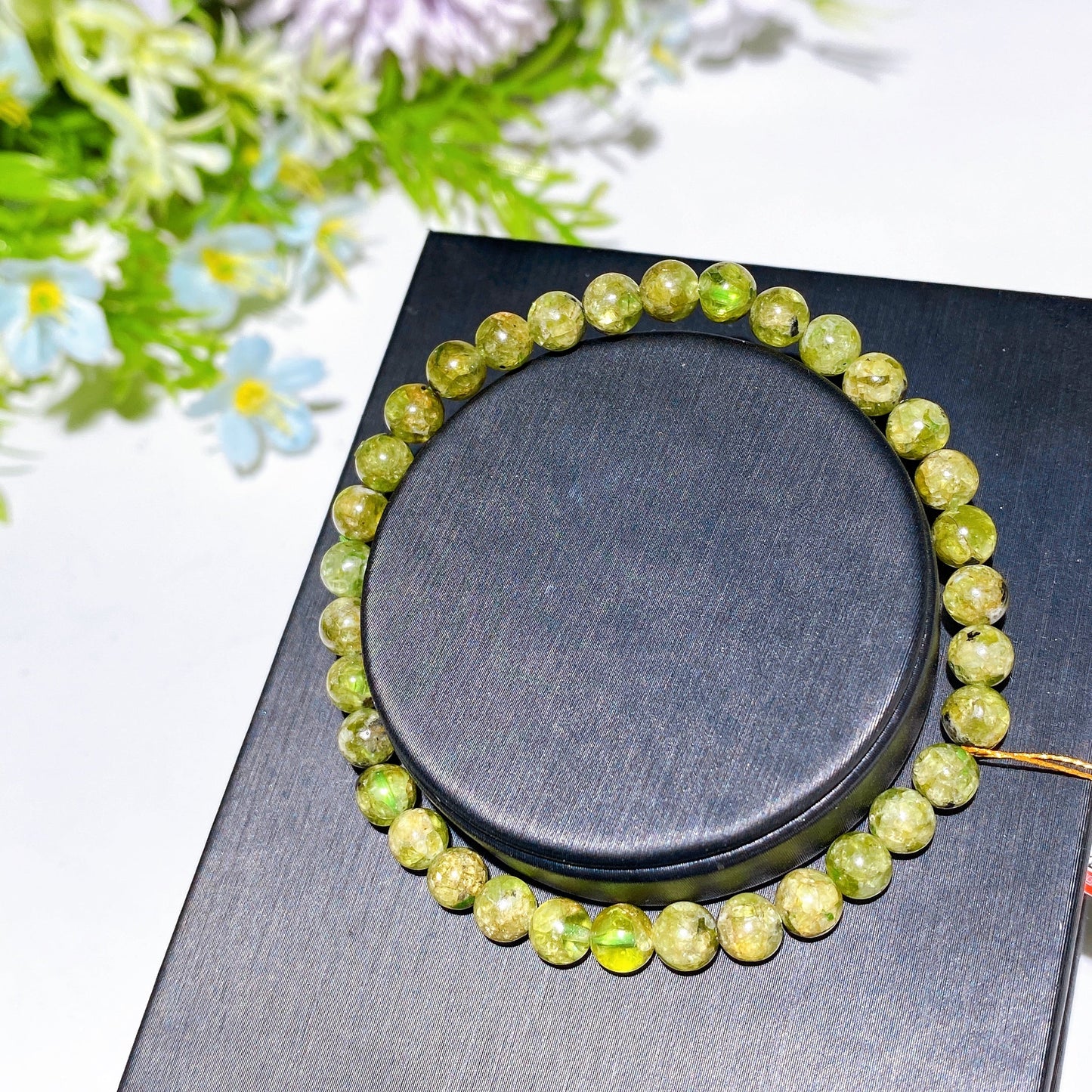 5.5-6mm Peridot Bracelet Crystal Healing Bulk Wholesale