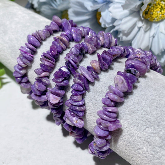 Charoite Chips Bracelet Bulk Wholesale