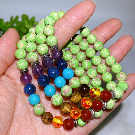 8mm Chakra Crystal Bracelet Crystal Healing Bulk Wholesale