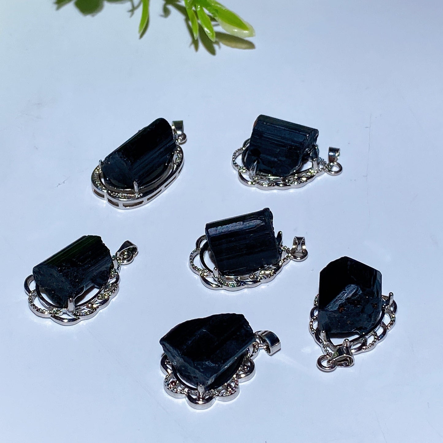 Black Tourmaline Pendant Crystal Healing Bulk Wholesale