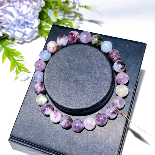 8mm Colorful Mica Bracelet Crystal Healing Bulk Wholesale