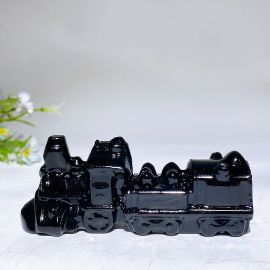 10cm Crystal Train Carving Crystal Healing Bulk Wholesale