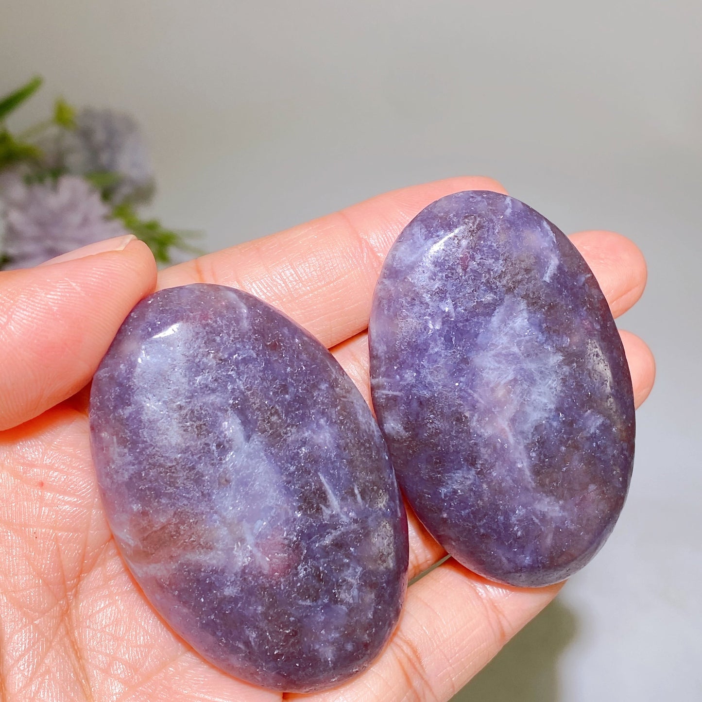 2.2" Unicorn Stone Palm Crystal Healing Bulk Wholesale