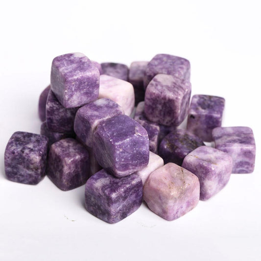 0.1kg Purple Mica Crystal Cubes bulk tumbled stone Best Crystal Wholesalers