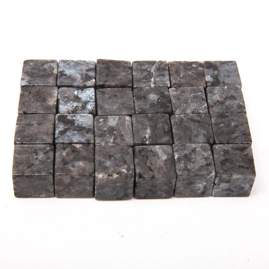 0.1kg Larvikite Cubes Bag bulk tumbled stone Best Crystal Wholesalers