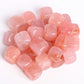 0.1kg Rose Quartz Crystal Cubes bulk tumbled stone Best Crystal Wholesalers