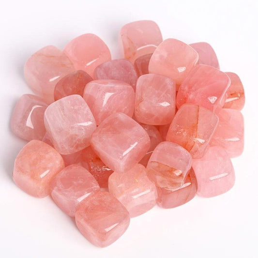 0.1kg Rose Quartz Crystal Cubes bulk tumbled stone Best Crystal Wholesalers