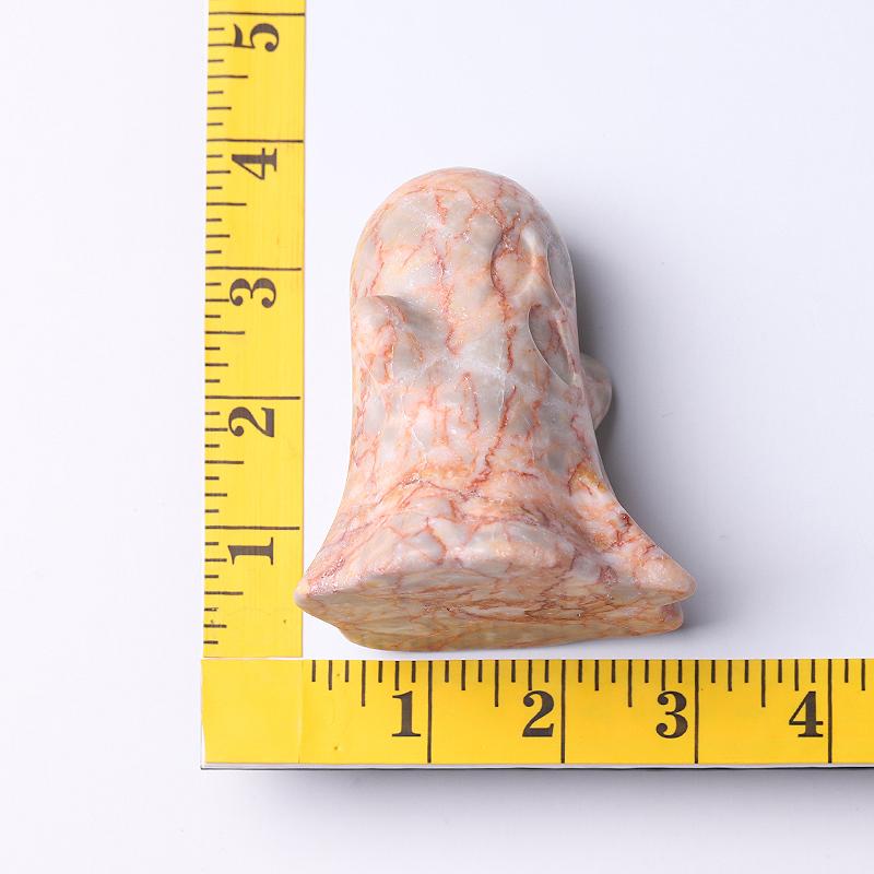 3.4" Red Line Ghost Crystal Carvings for Halloween Best Crystal Wholesalers