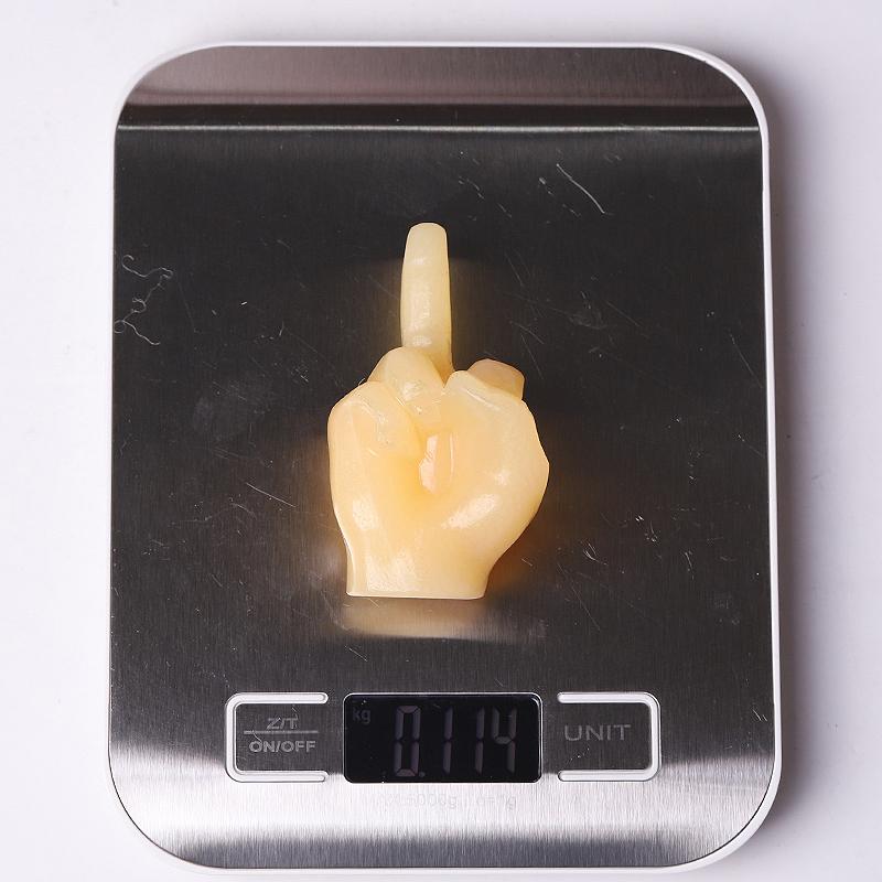 3" Yellow Jade Hand Crystal Carvings Model Bulk Best Crystal Wholesalers