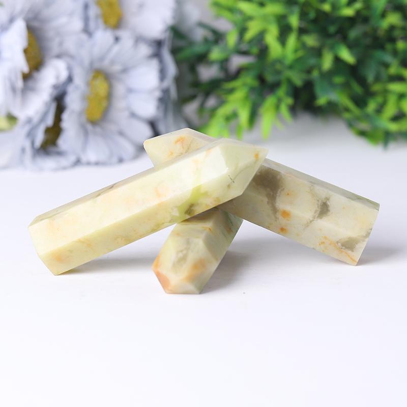 Serpentine Jade Towers Points Bulk Best Crystal Wholesalers