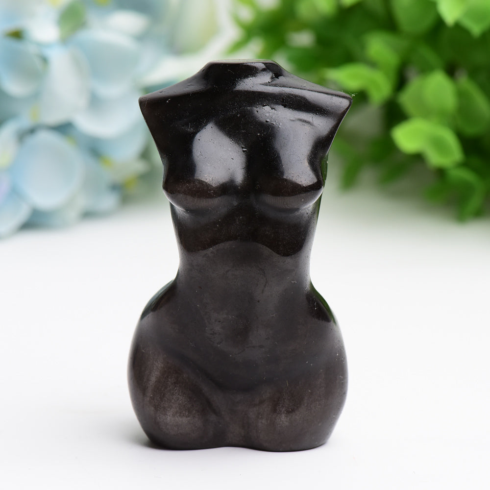3.0" Mixed Crystal Woman Body Model Crystal Carving Bulk Best Crystal Wholesalers