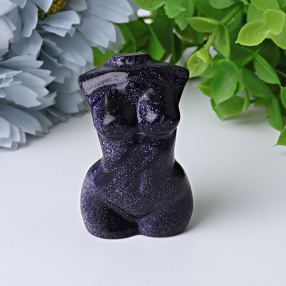 1.9" Woman Model Body Crystal Carvings Best Crystal Wholesalers