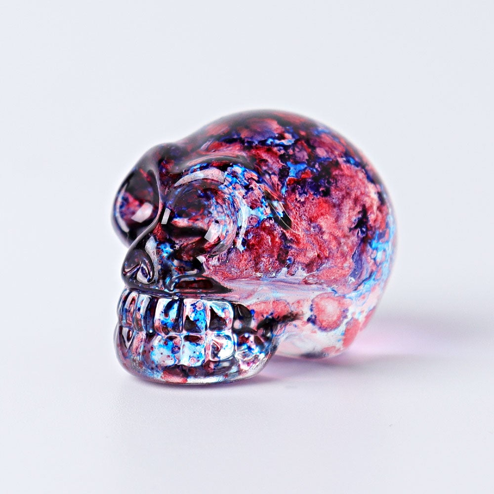1" Aura Skull Angel Crystal Carvings (Random sending color) Best Crystal Wholesalers
