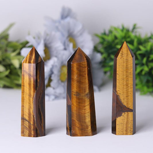 Tiger Eye Towers Points Bulk For Decoration Best Crystal Wholesalers