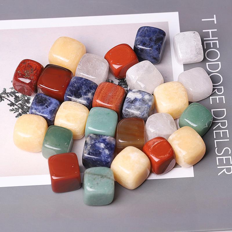 0.1kg 15mm Mixed Crystal bulk tumbled stone Best Crystal Wholesalers