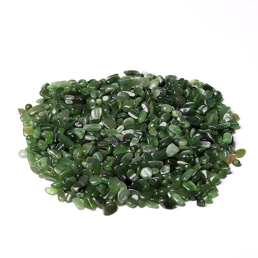 0.1kg Natural Green Jade Crystal Chips Best Crystal Wholesalers