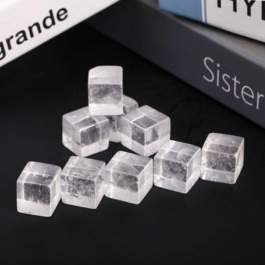 0.1kg Clear Quartz Crystal Cubes bulk tumbled stone Best Crystal Wholesalers