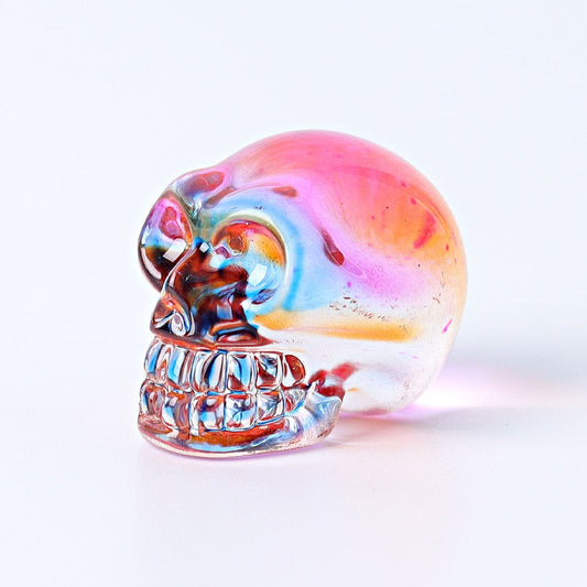 1" Aura Skull Angel Crystal Carvings (Random sending color) Best Crystal Wholesalers