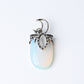 1.8" Crystal Pendant with Moon Decoration Best Crystal Wholesalers
