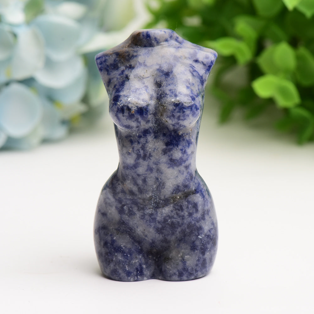 3.0" Mixed Crystal Woman Body Model Crystal Carving Bulk Best Crystal Wholesalers