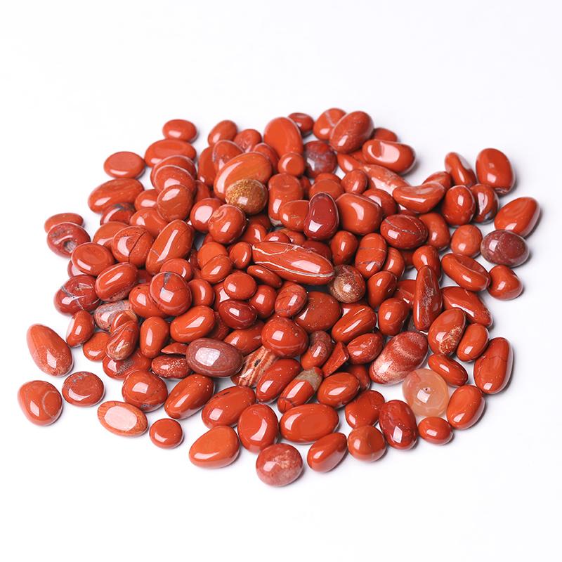 0.1kg 15-20mm Natural Red Jasper bulk tumbled stone Best Crystal Wholesalers
