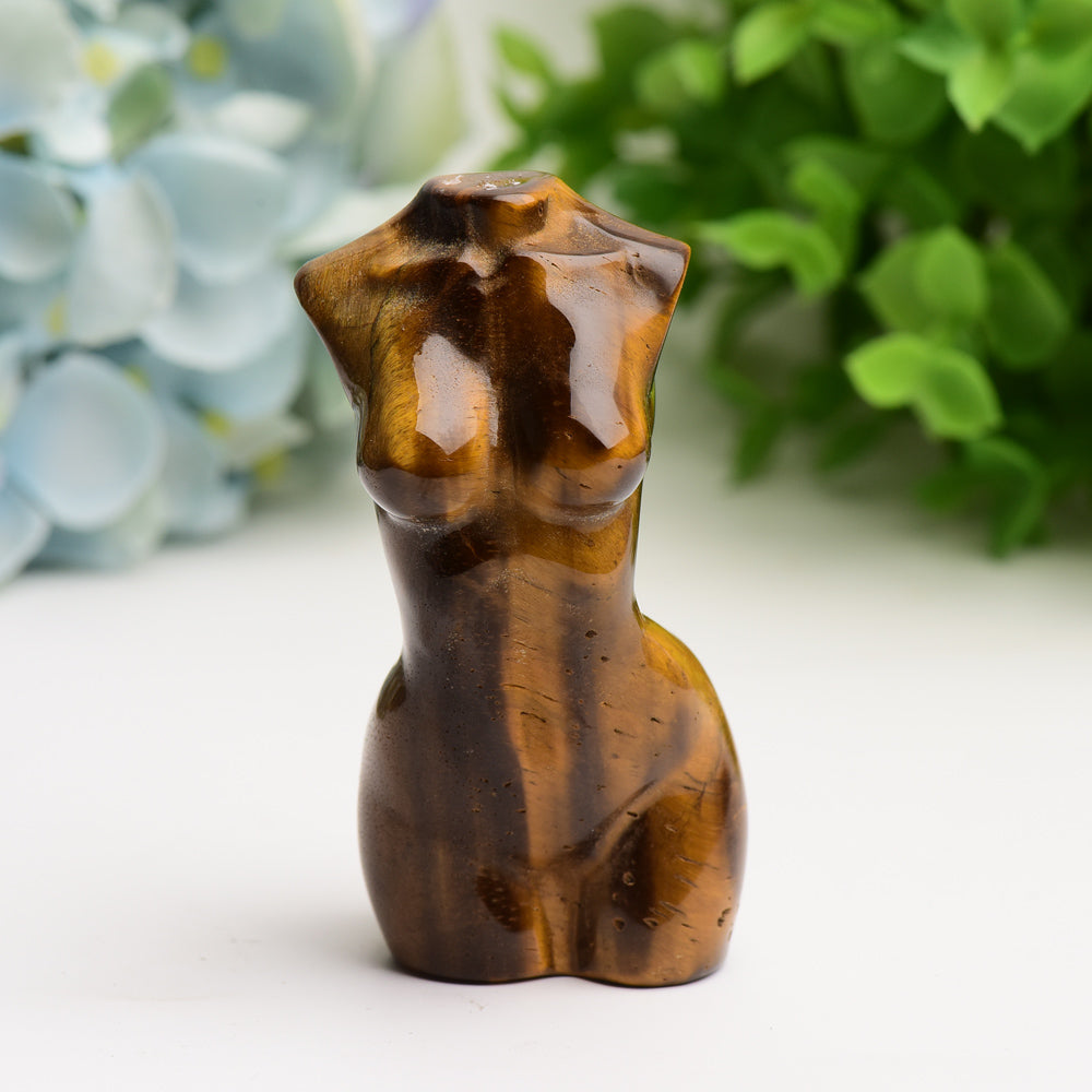 3.0" Mixed Crystal Woman Body Model Crystal Carving Bulk Best Crystal Wholesalers