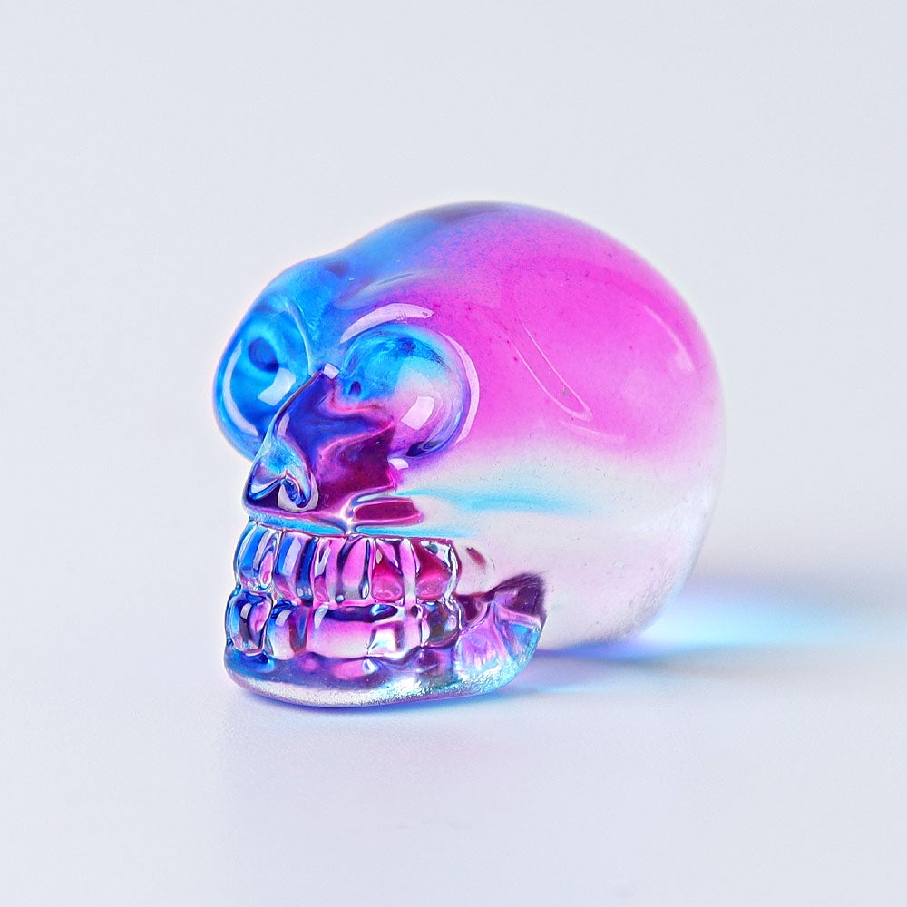 1" Aura Skull Angel Crystal Carvings (Random sending color) Best Crystal Wholesalers
