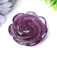 2" Rose Flower Crystal Carvings Plants Bulk Best Crystal Wholesalers
