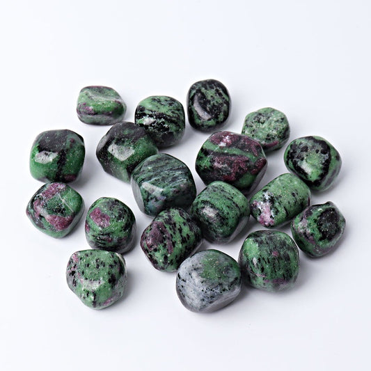 0.1kg Ruby in Zoisite Crystal bulk tumbled stone Best Crystal Wholesalers