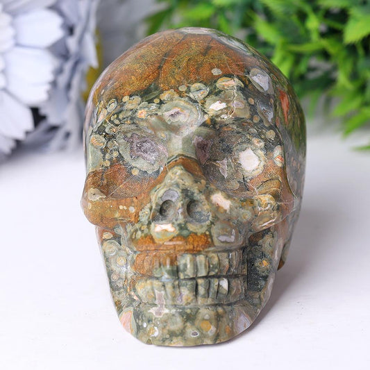 Ocean Jasper Crystal Skull Carvings Best Crystal Wholesalers
