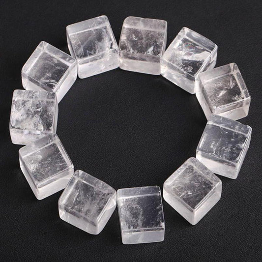 0.1kg Clear Quartz Crystal Cubes bulk tumbled stone Best Crystal Wholesalers