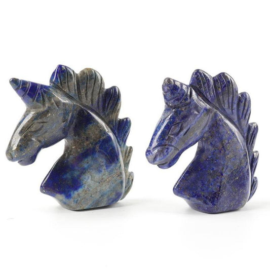 2" Lapis Crystal Carving Unicorn Animal Bulk Best Crystal Wholesalers