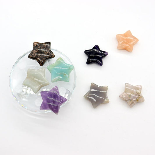 Healing Stones Crystals Star Shape Carving Best Crystal Wholesalers