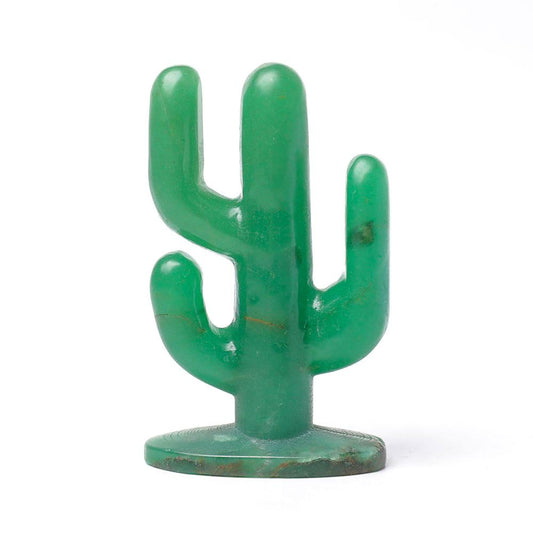 Natural Aventurine Cactus Carving Plants Bulk Best Crystal Wholesalers